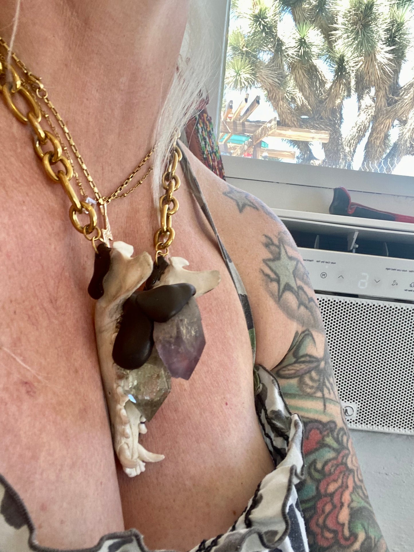 🚚💨Super 7 Coyote Necklace