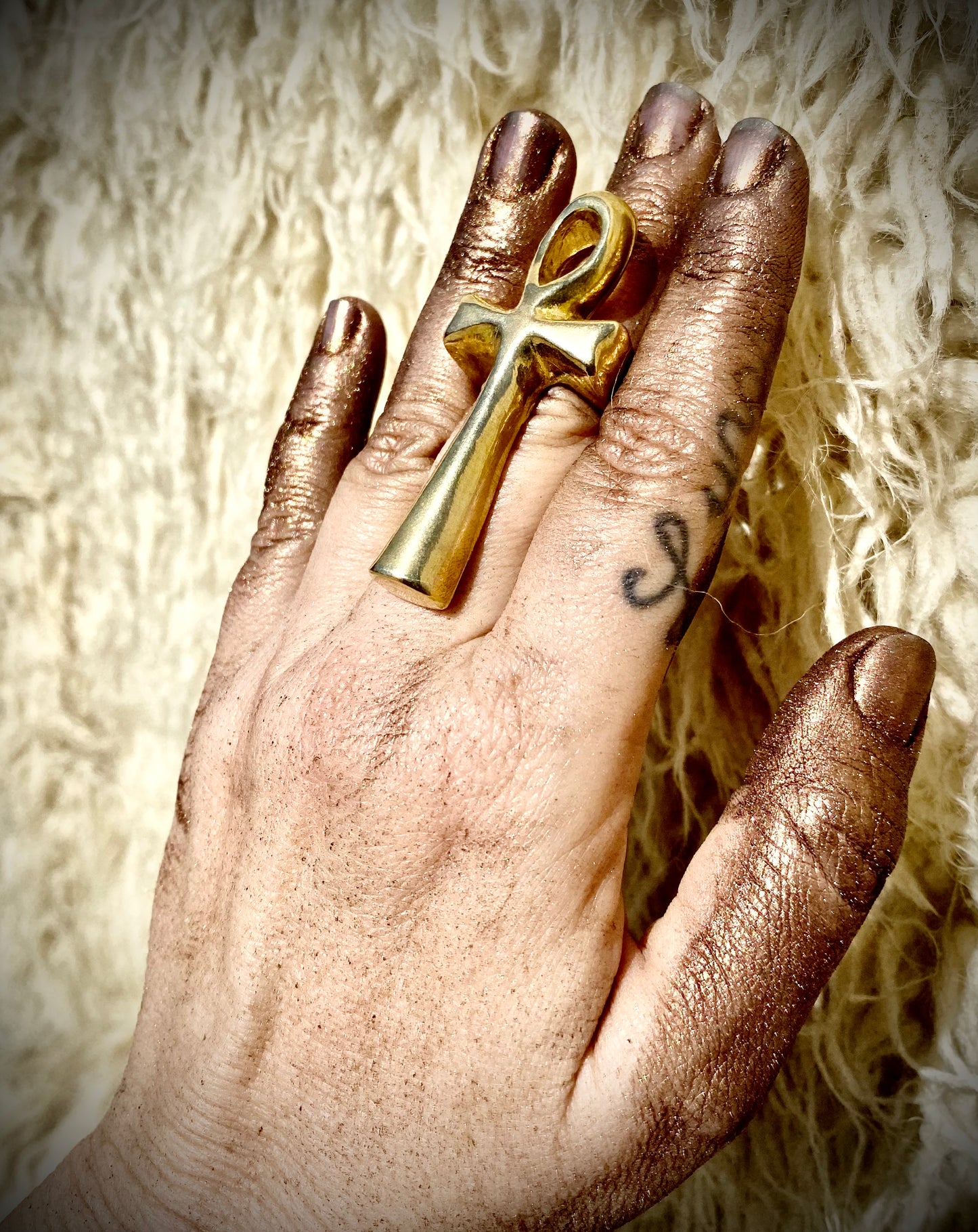 🚚💨Mother Ankh Ring