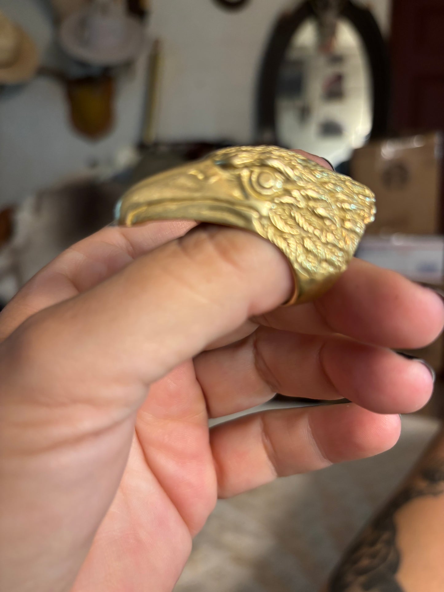EAGLE/CROW RING