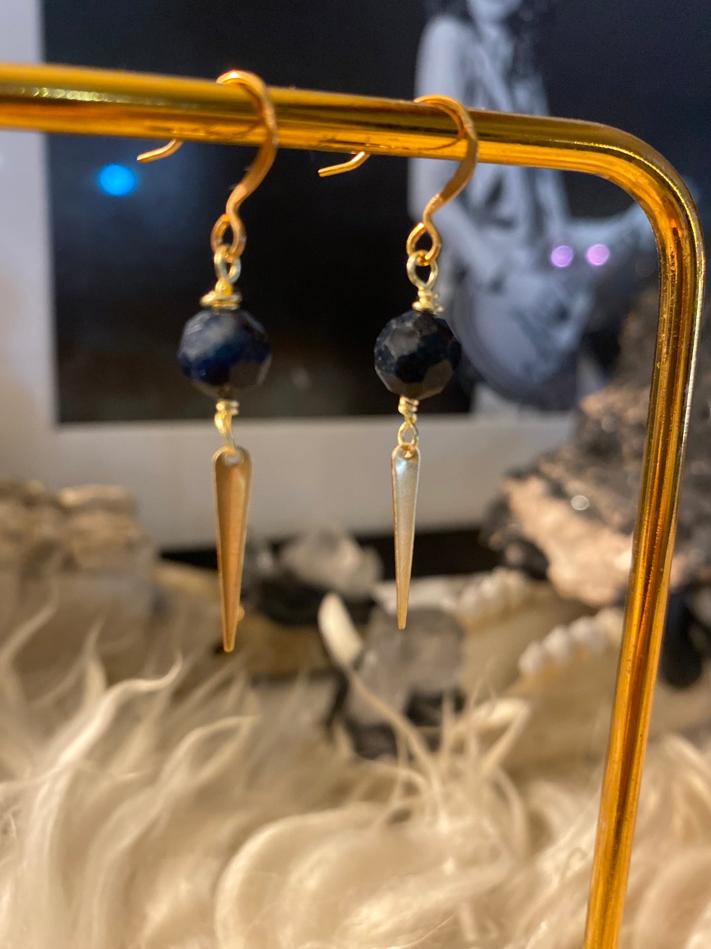 Appetite spike earrings