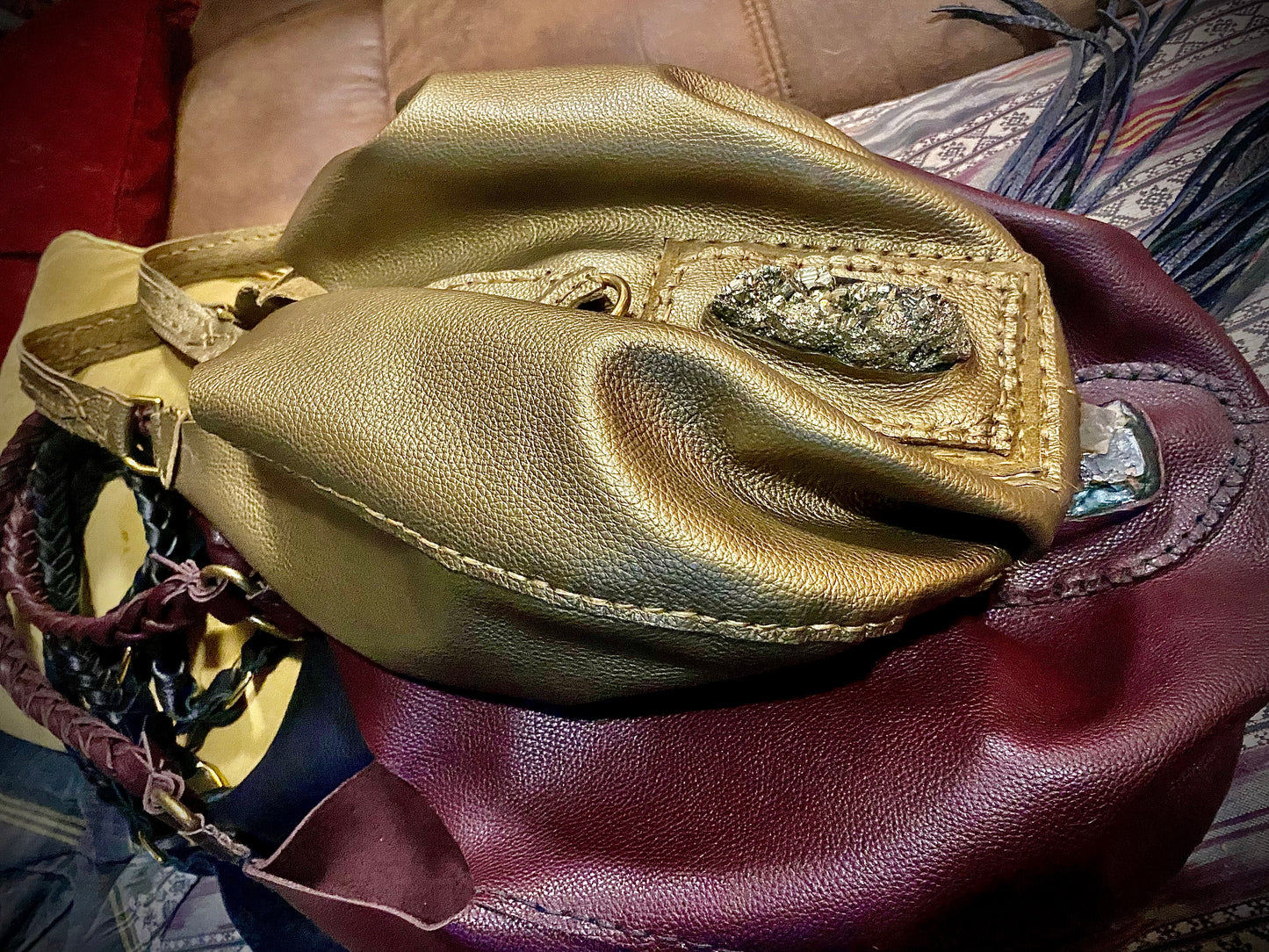 🚚💨Pyrite Hobo Bag