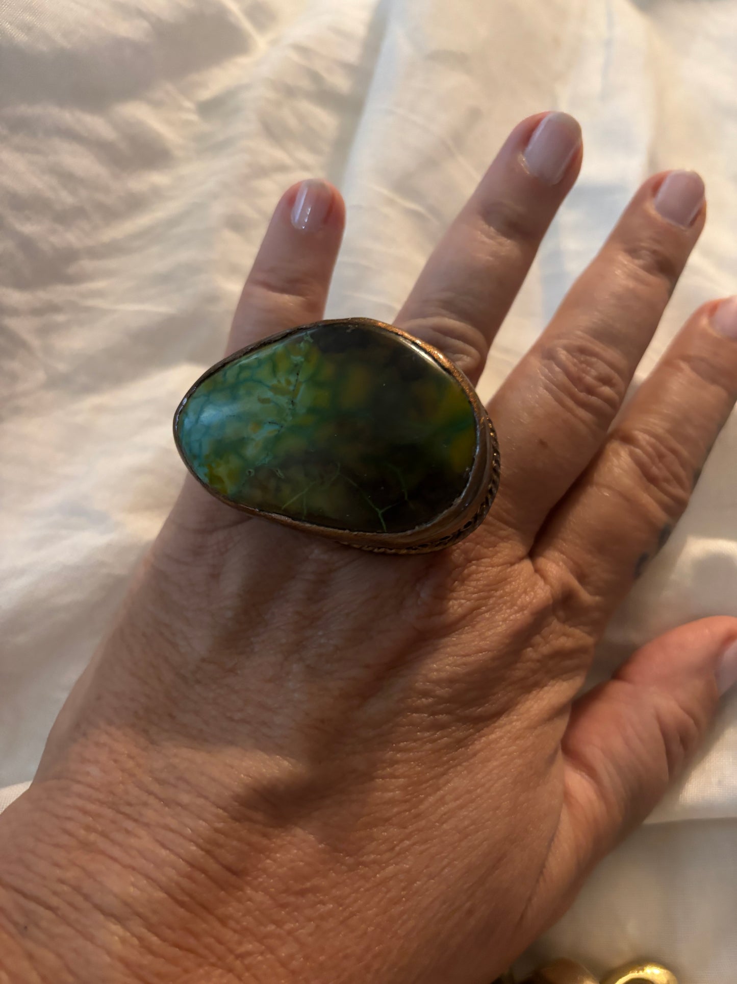ππ¨ turquoise cocktail ring