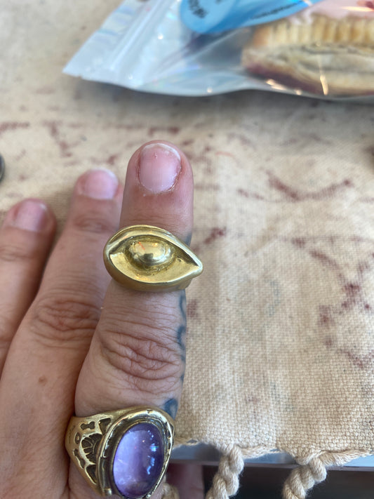 Eye Ring Bronze