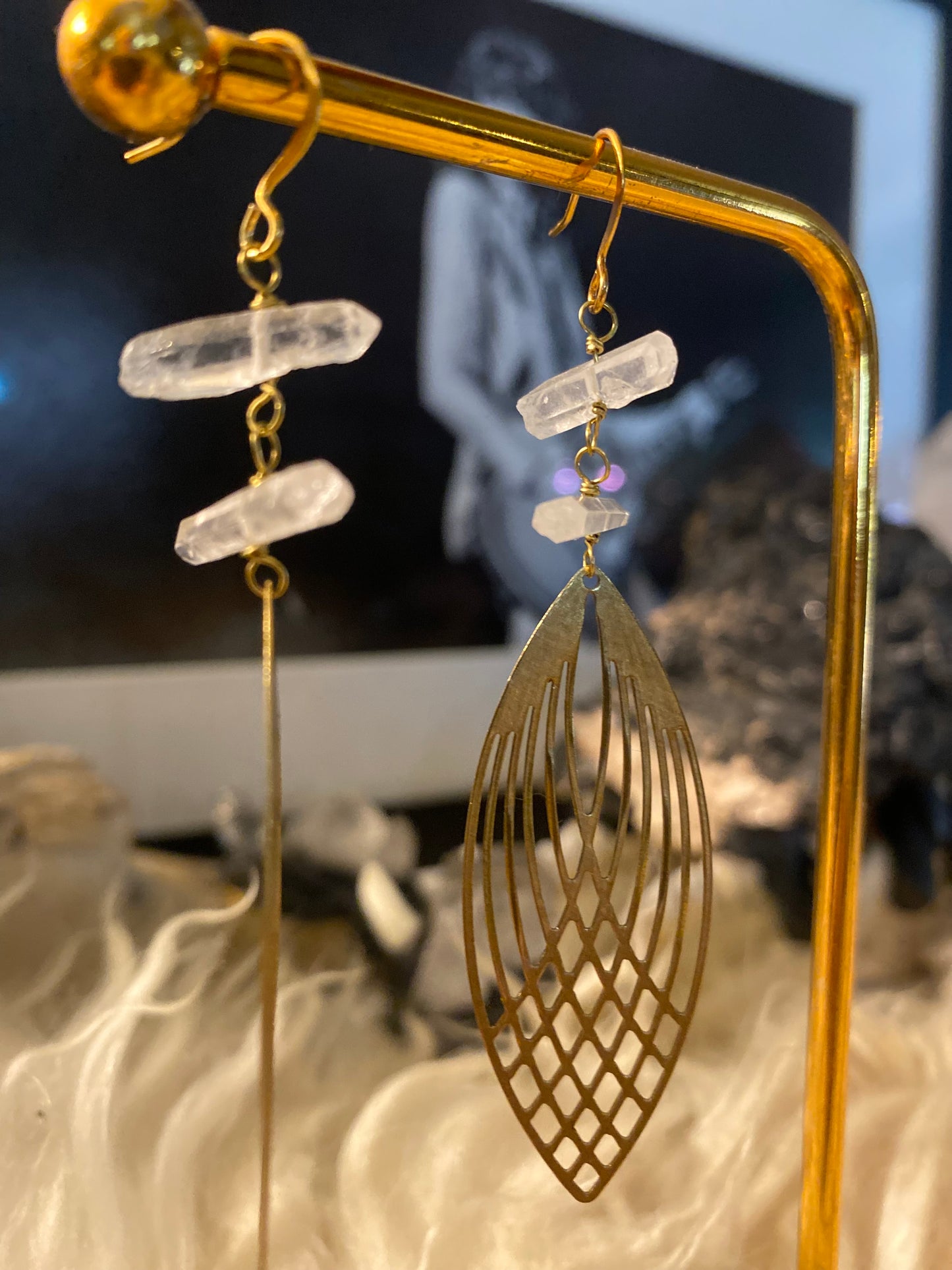 Sacred geometry earrings