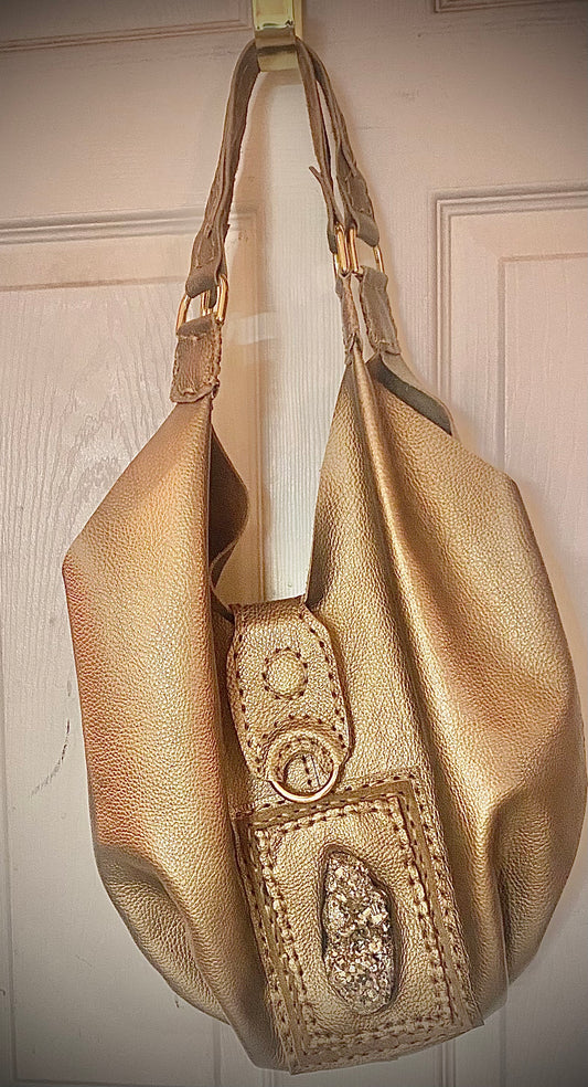 🚚💨Pyrite Hobo Bag