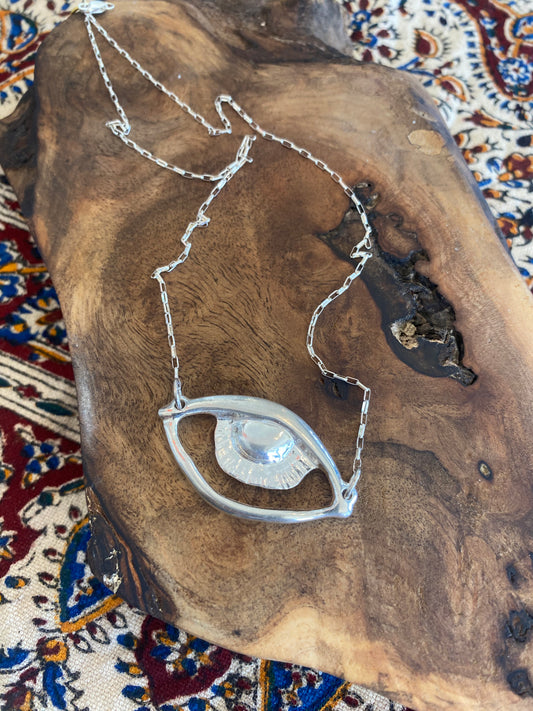 🚚💨Sterling Eye Necklace