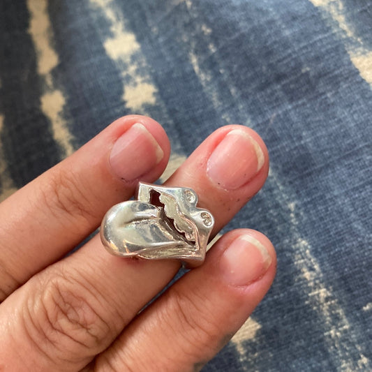 🚚💨STERLING STONED Ring