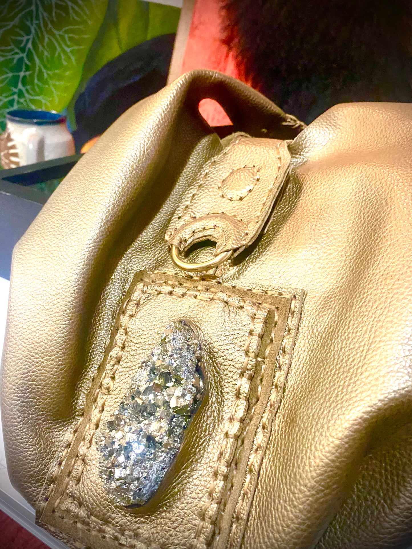 🚚💨Pyrite Hobo Bag