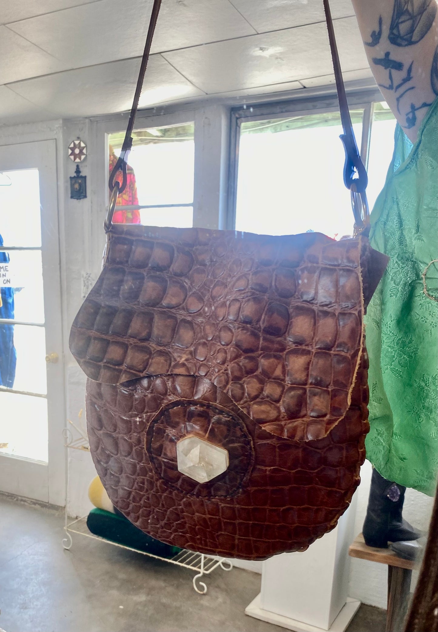 🚚💨Croc & Quartz Bag