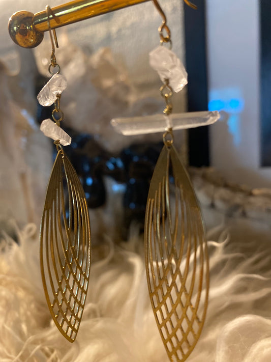 Sacred geometry earrings