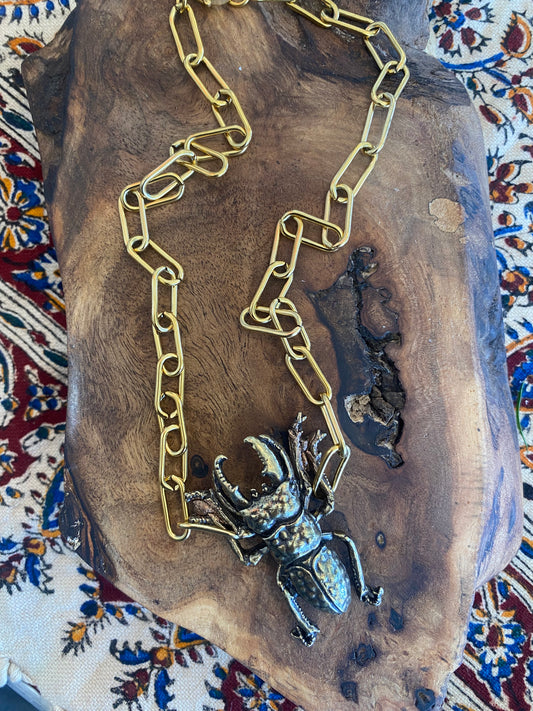 🚚💨3rd Beetle Necklace