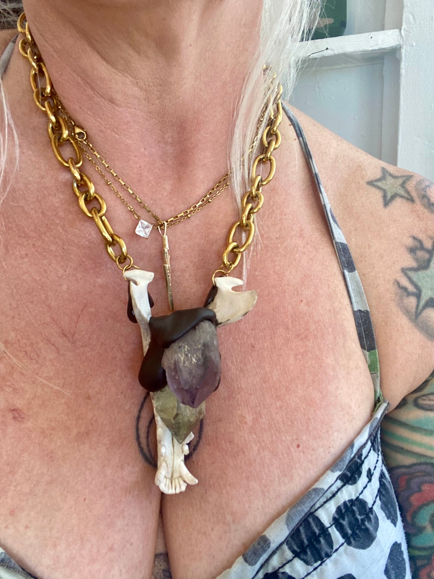 🚚💨Super 7 Coyote Necklace