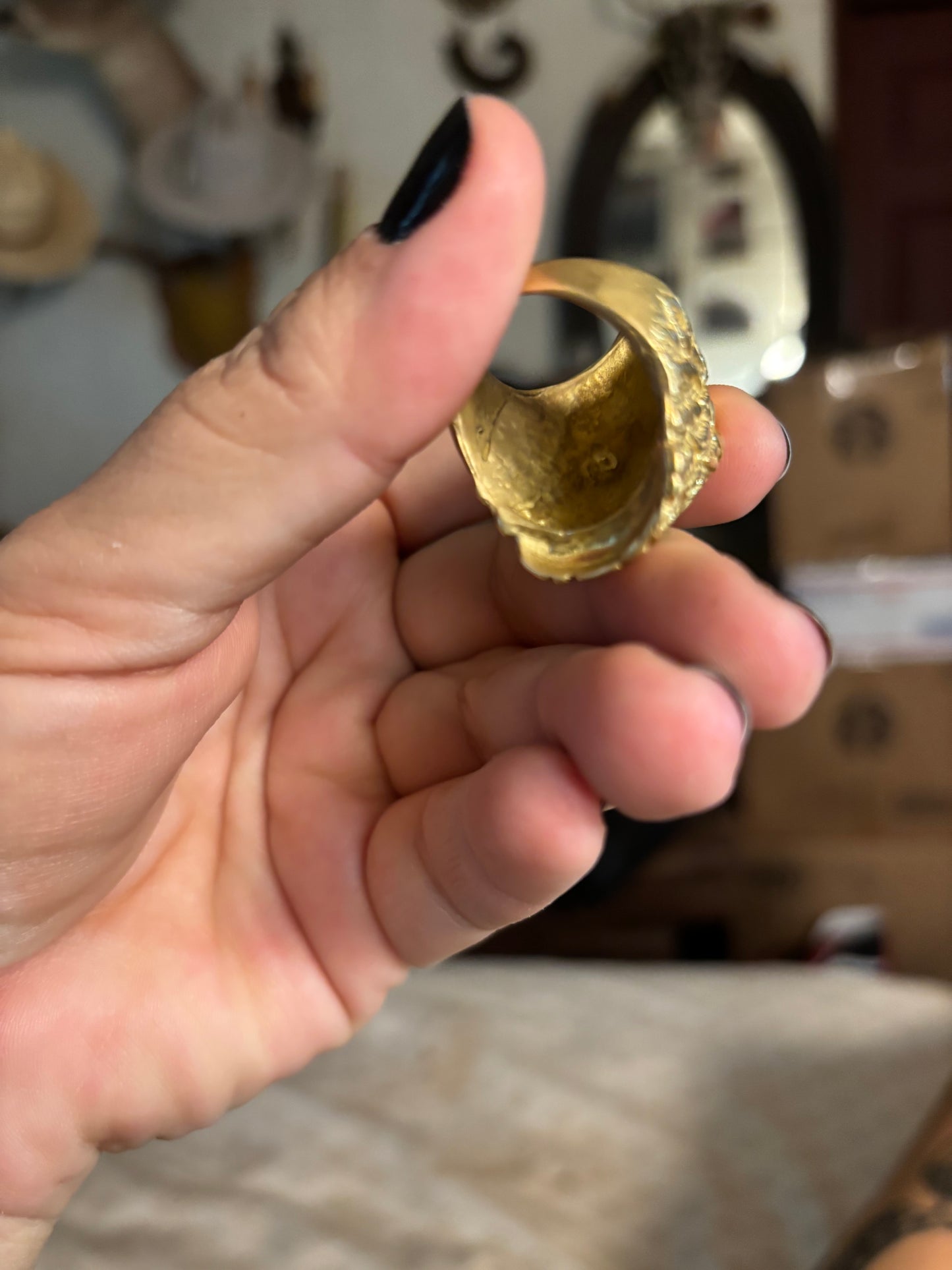 EAGLE/CROW RING